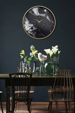 NeXtime Väggklocka Marble Duo 48 cm