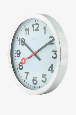 NeXtime Väggklocka Station Numbers Ø35 cm