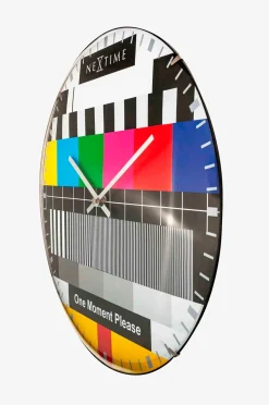 NeXtime Väggklocka Testpage Dome Ø35 cm