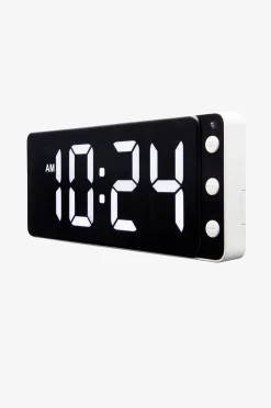 NeXtime Väggklocka/bordsklocka Digital 27 cm Svart/Röd