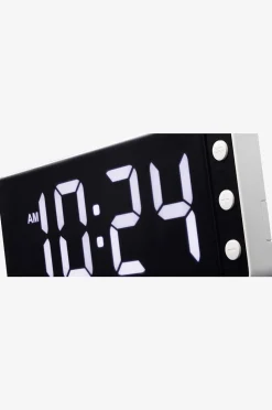 NeXtime Väggklocka/bordsklocka Digital 27 cm Svart/Röd