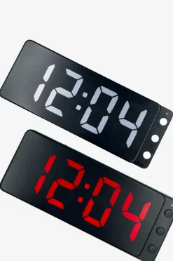 NeXtime Väggklocka/bordsklocka Digital 27 cm Svart/Röd