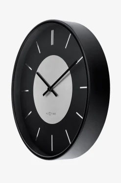 NeXtime Väggur Retro Ii Stripes 25 cm