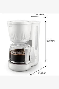 Philips Kaffebryggare Hd7411/00 3000-serien Arctic White