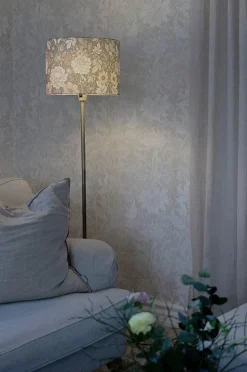PR Home Golvlampa Amy mässing