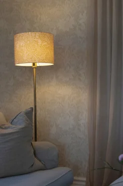 PR Home Golvlampa Amy mässing