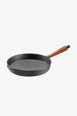 Skeppshult Traktörpanna med trähandtag – 28 cm