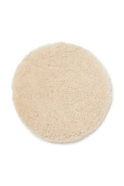 Skinnwille Fårskinnsdyna rund Curly