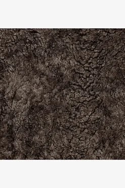 Skinnwille Sittplätt fårskinn kantig Curly