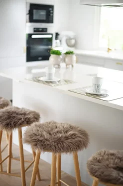 Skinnwille Sittplätt fårskinn Gently