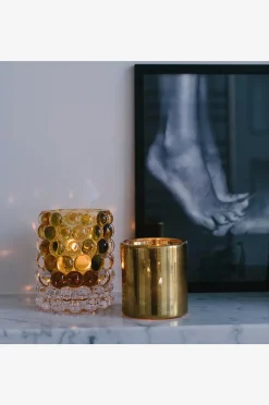 Skogsberg&Smart Ljuslykta Hurricane Lamp Boule Amber