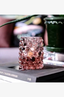 Skogsberg&Smart Ljuslykta Hurricane Lamp Boule Rosé