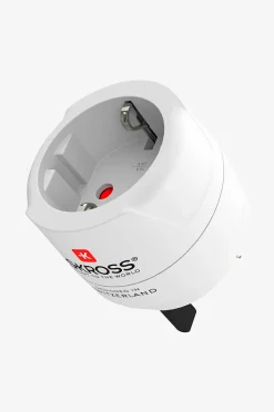 SKROSS Reseadapter Europa Till UK M.fl. Jordad