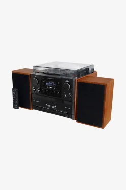 Soundmaster Stereo Music Centre Mcd5600 With Dab+/fm Radio, Cd/mp3, Turntable, Double Cassette, Usb, Bluetooth