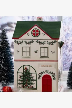 Spode Staplingsbar behållare Christmas Village
