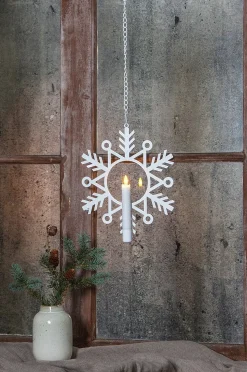 Star Trading Inomhusdekoration Flamme Snow.