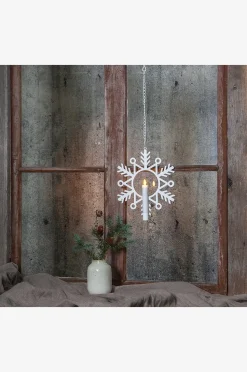 Star Trading Inomhusdekoration Flamme Snow.