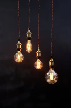 Star Trading LED-lampa E27 G95 Vintage Gold