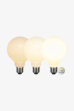 Star Trading LED-LJUSKÄLLA E27 G95 OPAQUE FILAMENT RA90 3-STEP