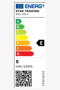 Star Trading Ljuskälla E14 LED Filament Klot Klar 4,2W
