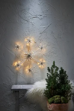 Star Trading Siluett Flower Snowflake 50cm