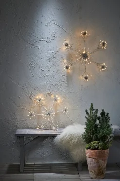 Star Trading Siluett Flower Snowflake 50cm