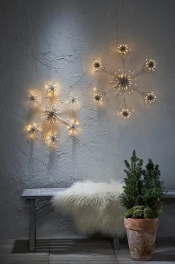 Star Trading Siluett Flower Snowflake 50cm