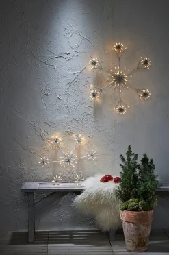 Star Trading Siluett Flower Snowflake 50cm