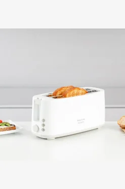 Taurus Brödrost Toastissimo Lång slits Vit