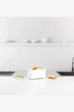 Taurus Brödrost Toastissimo Lång slits Vit