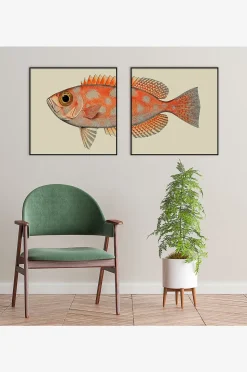 The Dybdahl Co. Affisch Blotched Bigeye Head