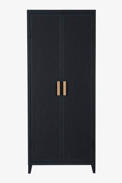 Tolix Garderob B2 Perforated Locker Wardrobe Painted with PEFC Oak Handles