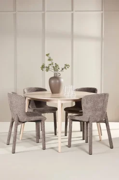 Venture Home Matbord Flora med Astoria-stol