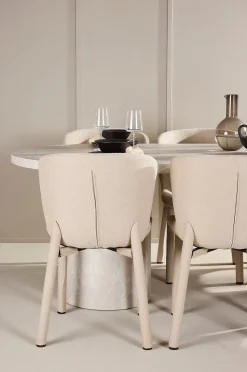 Venture Home Matbord Narvik med Astoria-stol