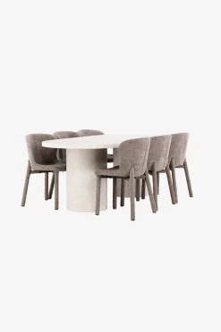 Venture Home Matbord Narvik med Astoria-stol