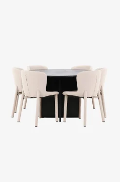 Venture Home Matbord Strada med Astoria-stol