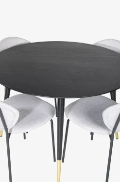 Venture Home Matgrupp Dipp med 4st stolar Vault