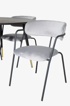 Venture Home Matgrupp Dipp med 4st stolar Arrow