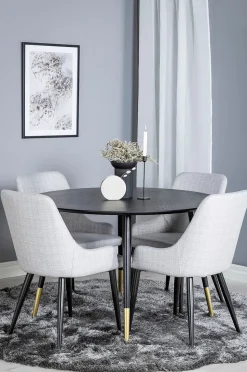 Venture Home Matgrupp Dipp med 4st stolar Plaza