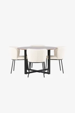 Venture Home Matgrupp Durango med 4st stolar Edina