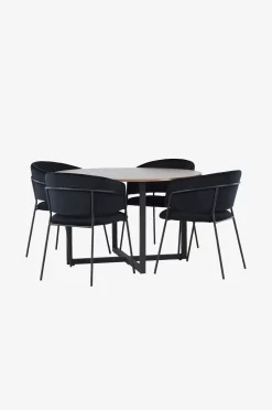 Venture Home Matgrupp Durango med 4st stolar Selma