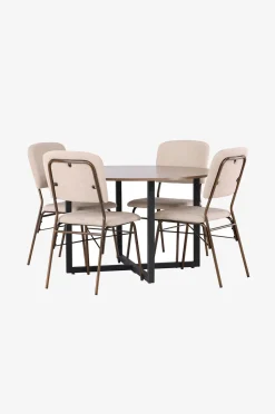 Venture Home Matgrupp Durango med 4st stolar Seda