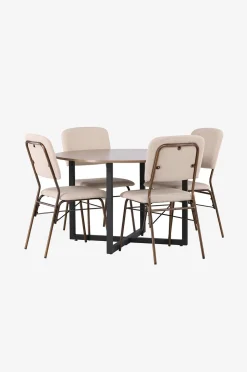 Venture Home Matgrupp Durango med 4st stolar Seda