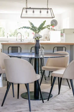 Venture Home Matgrupp Espolla bord och 4 st Valleta stolar