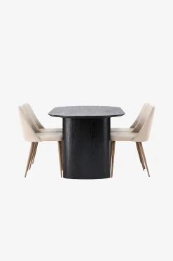 Venture Home Matgrupp Isolde med 4st stolar Night