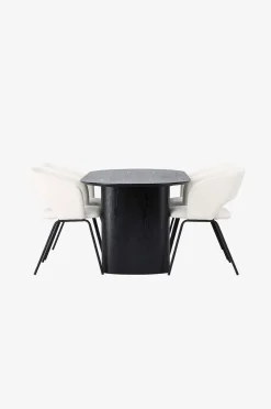 Venture Home Matgrupp Isolde med 4st stolar Day