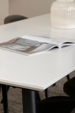 Venture Home Matgrupp Jimmy med 6 st matstolar Velvet Stitches