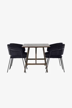 Venture Home Matgrupp Kaseindon med 4st stolar Selma