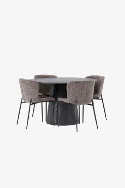 Venture Home Matgrupp Lanzo med 4st stolar Modesto
