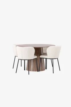 Venture Home Matgrupp Lanzo med 4st stolar Edina